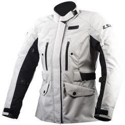 Grosses soldes 👏 Blouson Moto Technique LS2 Metropolis Lady WP Ligth Gris Certifié 👏