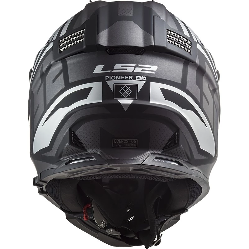 Coupon 💯 Casque Cross Enduro Off Road Moto Ls2 MX436 PIONEER EVO Master Matt Titanium ✨ – Image 7