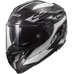 Top 10 👍 Casque De Moto En Fibre HPFC LS2 FF327 CHALLENGER GP Noir Blanc 👍