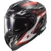Acheter 👍 Casque De Moto En Fibre HPFC LS2 FF327 CHALLENGER GP Noir Rouge ✨