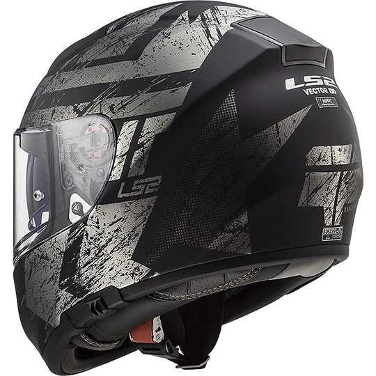 Top 10 🔔 Casque De Moto En Fibre HPFC LS2 FF397 VECTOR Hunter Black Matt Titanium 🤩 – Image 4