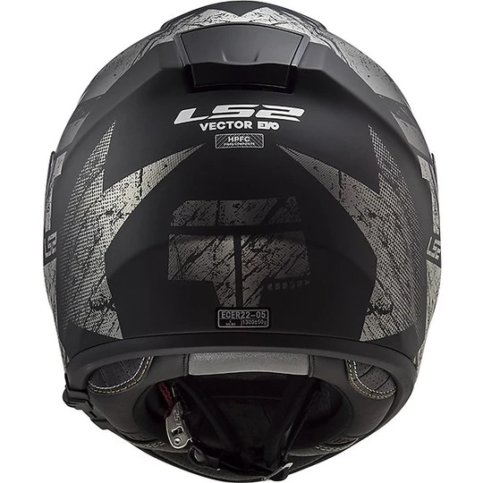 Top 10 🔔 Casque De Moto En Fibre HPFC LS2 FF397 VECTOR Hunter Black Matt Titanium 🤩 – Image 5