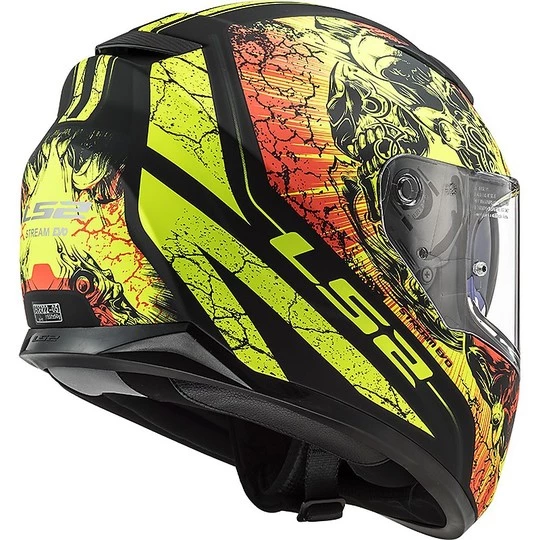 Top 10 ⭐ Casque De Moto Intégral Double Visière Ls2 FF320 STREM EVO Throne Black Matt Fluo Yellow ✨ – Image 6