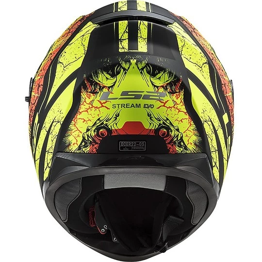 Top 10 ⭐ Casque De Moto Intégral Double Visière Ls2 FF320 STREM EVO Throne Black Matt Fluo Yellow ✨ – Image 7