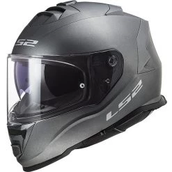 De gros ⌛ Casque De Moto Intégral Double Visière Ls2 FF800 STORM Solid Titanium Matt 🔔
