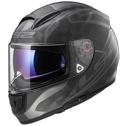 Coupon ✔️ Casque De Moto Intégral En Carbone LS2 FF397 Vector C Class Matt Carbon Double Visor ✔️