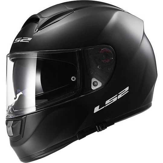 Nouveau 🌟 Casque De Moto Intégral En Fibre LS2 FF397 Vector Mono Matt Black ✨