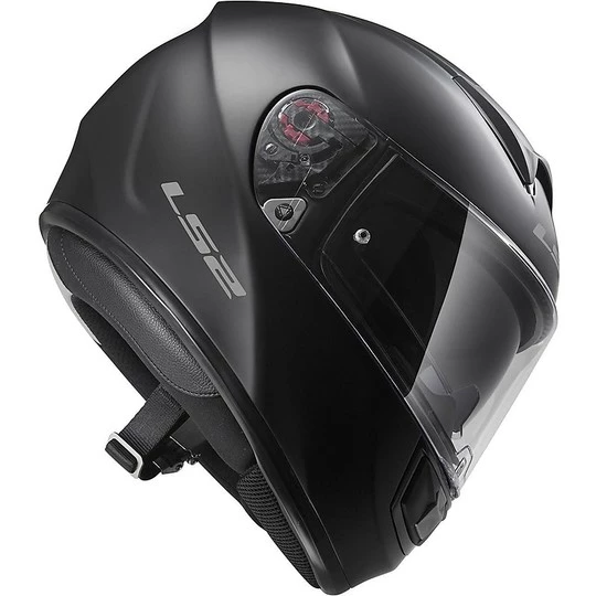 Nouveau 🌟 Casque De Moto Intégral En Fibre LS2 FF397 Vector Mono Matt Black ✨ – Image 4