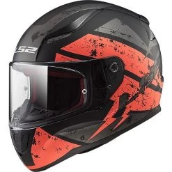 Les meilleures critiques de ✨ Casque De Moto Intégral Ls2 FF353 Pêne Dormant Rapide Noir Orange Mat 😍