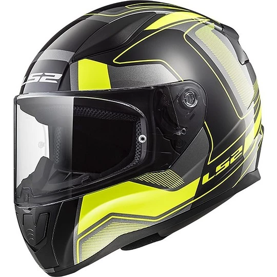 Meilleur prix ✔️ Casque De Moto Intégral Ls2 FF353 Rapid Carrera Matt Black Fluo Yellow 😀