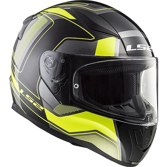 Meilleur prix ✔️ Casque De Moto Intégral Ls2 FF353 Rapid Carrera Matt Black Fluo Yellow 😀 – Image 6
