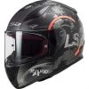 Acheter 😉 Casque De Moto Intégral Ls2 FF353 RAPID Circle Titanium Matt Orange Fluo ⌛