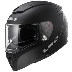 Tout neuf 🎉 Casque De Moto Intégral LS2 FF390 Breacker Double Visor Solid Matt Black 🎁