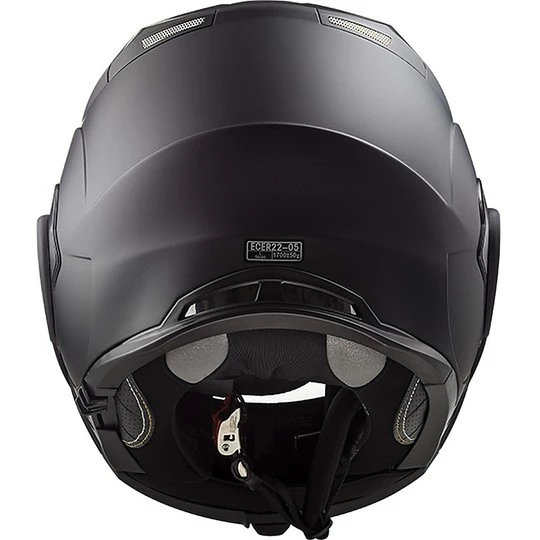 Vente flash ⌛ Casque De Moto Modulaire Avec LS2 FF399 Valiant NOIR Tipper Chin Matt Black 🛒 – Image 7