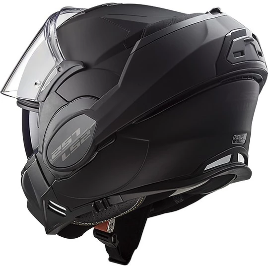 Vente flash ⌛ Casque De Moto Modulaire Avec LS2 FF399 Valiant NOIR Tipper Chin Matt Black 🛒 – Image 8