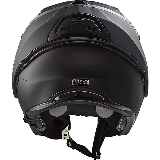 Vente flash ⌛ Casque De Moto Modulaire Avec LS2 FF399 Valiant NOIR Tipper Chin Matt Black 🛒 – Image 9
