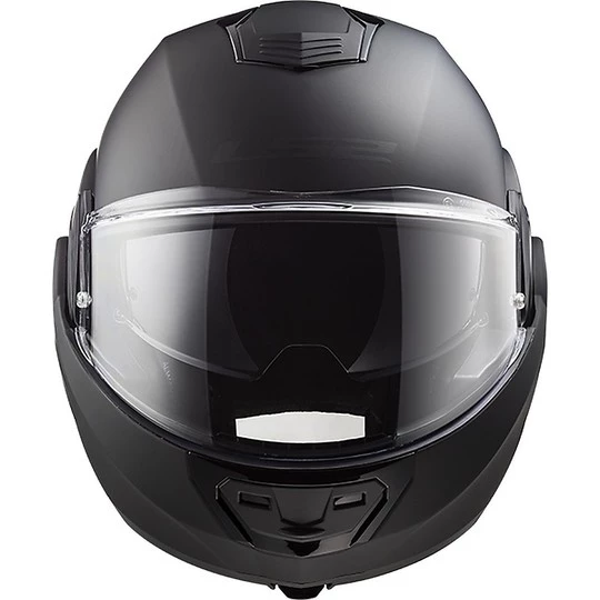 Vente flash ⌛ Casque De Moto Modulaire Avec LS2 FF399 Valiant NOIR Tipper Chin Matt Black 🛒 – Image 15