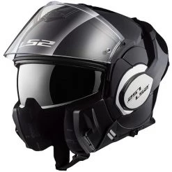 Le moins cher 🎁 Casque De Moto Modulaire Avec LS2 FF399 VALIANT Protège-menton Pliant Solide Noir Mat 🎉