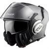 Vente flash ✔️ Casque De Moto Modulaire Avec LS2 FF399 VALIANT Protège-menton Pliant Titane Mat Solide ⭐