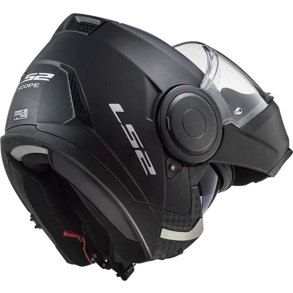 Budget 😀 Casque De Moto Modulaire Double Visière Ls2 FF902 SCOPE Solid Matt Black 🛒 – Image 3