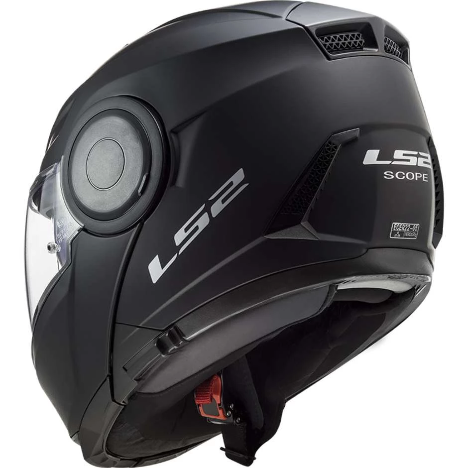 Budget 😀 Casque De Moto Modulaire Double Visière Ls2 FF902 SCOPE Solid Matt Black 🛒 – Image 7