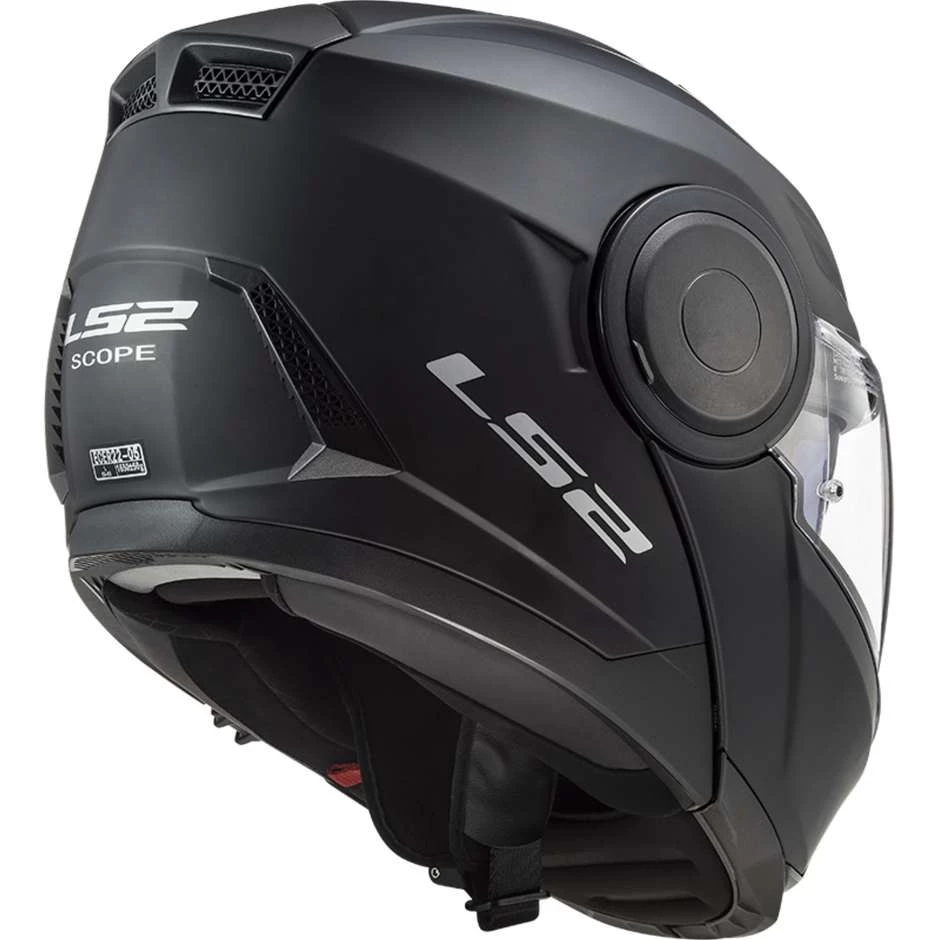 Budget 😀 Casque De Moto Modulaire Double Visière Ls2 FF902 SCOPE Solid Matt Black 🛒 – Image 11