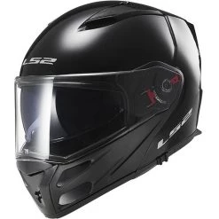 Grosses soldes 🎁 Casque De Moto Modulaire LS2 FF324 Metro Model Glossy Black 🔔