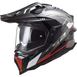 Les meilleures critiques de 🤩 Casque De Tourisme De Moto Hors Route En Carbone Ls2 MX701 Explorer C FRONTIER Rouge Titane 😍