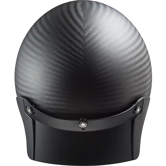 Bon marché ✔️ Casque Jet En Carbone Moto Custom Ls2 OF601 BOB C Solid Matt Carbon ✔️ – Image 8