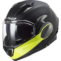 Budget 🎁 Casque Modulaire Pliable Ls2 FF900 VALIANT 2 🔨 Hammer Noir Jaune FLuo Matt ⭐