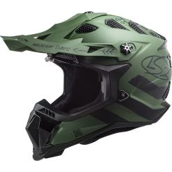 Offres 🤩 Casque Moto Cross Enduro Off Road Ls2 MX700 Subverter Evo CARGO Vert Militaire Mat ❤️