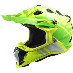 Acheter 🧨 Casque Moto Cross Enduro Off Road Ls2 MX700 Subverter Evo GAMMAX Jaune Fluo Vert 👏