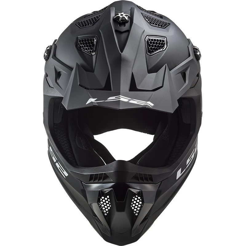 Promo đ„ Casque Moto Cross Enduro Off Road Ls2 MX700 Subverter Evo SOLID Noir Mat â â Image 3