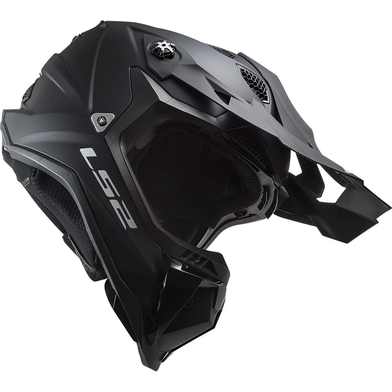 Promo đ„ Casque Moto Cross Enduro Off Road Ls2 MX700 Subverter Evo SOLID Noir Mat â â Image 5