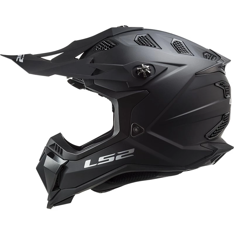 Promo đ„ Casque Moto Cross Enduro Off Road Ls2 MX700 Subverter Evo SOLID Noir Mat â â Image 6