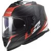 Acheter ✨ Casque Moto Intégral Double Visière Ls2 FF800 STORM Nerve Black Matt Red 🥰