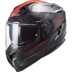 Acheter ⌛ Casque Moto Intégral En Carbone Ls2 FF327 CHALLENGER C Fold Red 💯