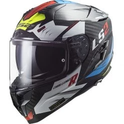 Les meilleures critiques de ❤️ Casque Moto Intégral En Carbone Ls2 FF327 CHALLENGER C Sporty Blanc 🌟