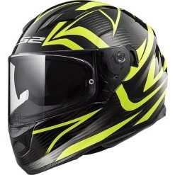 Coupon 🤩 Casque Moto Intégral LS2 FF320 Stream Evo JINK Noir Mat Jaune Fluo ✔️