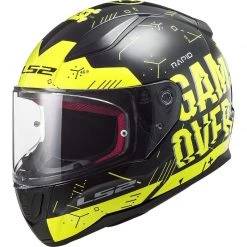Top 10 😉 Casque Moto Intégral Ls2 FF353 RAPID Player Jaune Fluo Noir ❤️