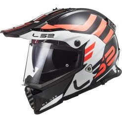 Meilleure vente 🔔 Casque Moto Intégral Touring Ls2 MX436 PIONEER EVO Adventurer Noir Blanc 🥰