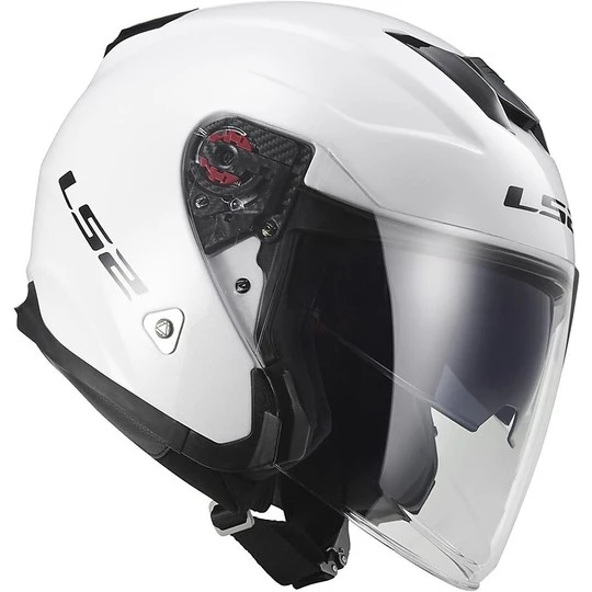 Les meilleures critiques de 👏 Casque Moto Jet LS2 OF521 Double Visor Infinity Mono Blanc 😀 – Image 2
