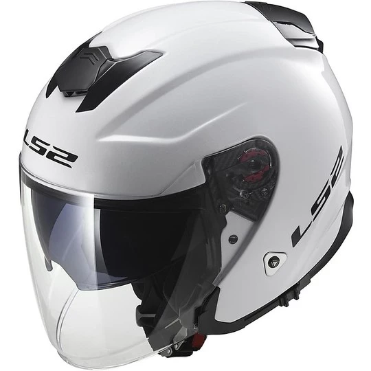 Les meilleures critiques de 👏 Casque Moto Jet LS2 OF521 Double Visor Infinity Mono Blanc 😀 – Image 5