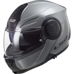 Offres 🎁 Casque Moto Modulable Double Visière Ls2 FF902 SCOPE Solid Nardo Grey 💯