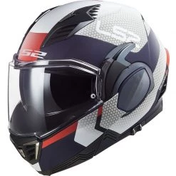 Vente flash 🔔 Casque Moto Modulable Ls2 FF900 Valiant 2 CITIUS Blanc Bleu ❤️