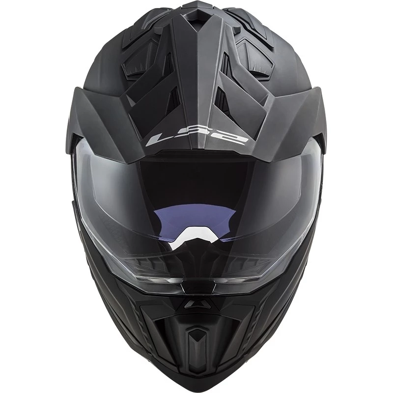 Meilleure affaire đ Casque Moto Off Road Touring En HPCF Ls2 MX701 Explorer SOLID Noir Mat â â Image 4