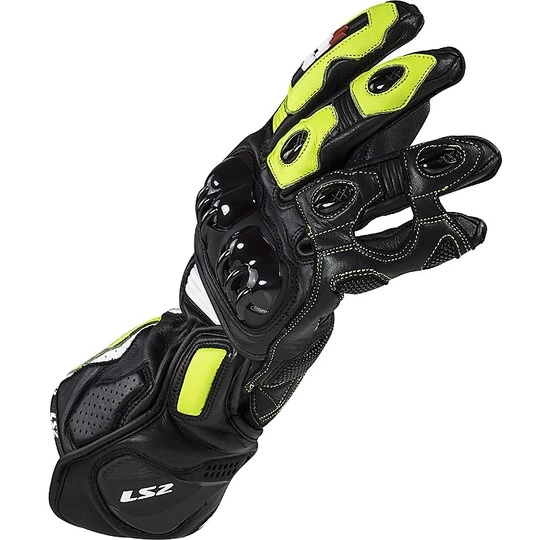 Les meilleures critiques de 👏 Gants De Moto En Cuir CE Sports Ls2 SWIFT Noir Jaune Fluo 🎉 – Image 3