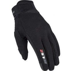 Grosses soldes 🌟 Gants De Moto Pour Femme En Tissu Perforé Ls2 COOL Lady Black CE 🌟