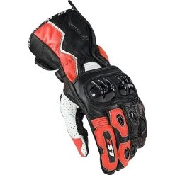 Sortie ❤️ Gants Moto En Cuir CE Sport Ls2 SWIFT Noir Rouge 🤩