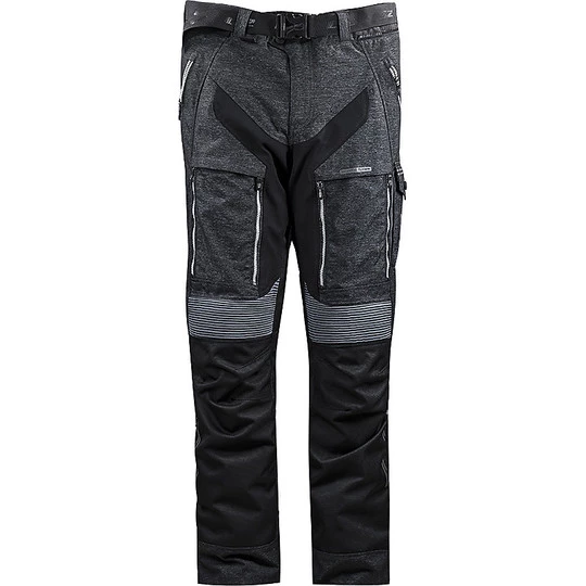 Meilleur prix 👍 Pantalon Moto Technique LS2 Nevada Man Triple Layer Noir Jaune Certifié 👏